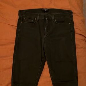 banana republic black skinny jeans